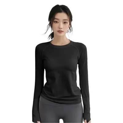 Women's Long-Sleeve Yoga Top, Quick-Dry, Autumn/Winter - 7