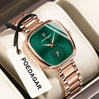 POEDAGAR Women's New Model Student Watch Waterproof Luxury Fashion Quartz Watch Live Streaming Foreign Trade Hot-Selling Wristwatch - 11