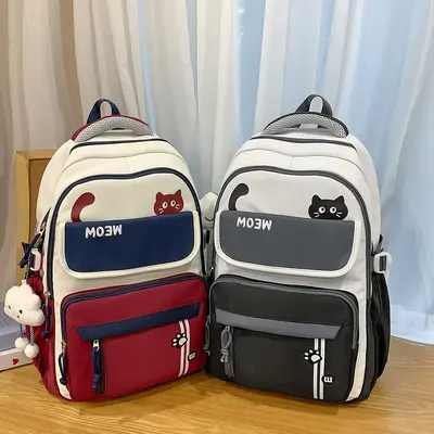 Large-Capacity Backpack for Middle and High School, Computer Compartment - 3