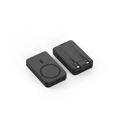Grenzüberschreitende 3C-zertifizierte magnetische Schnell-Powerbank 20000 mAh mit integriertem Kabel und Ständer, Mobile Power mit anpassbarem Logo - 7