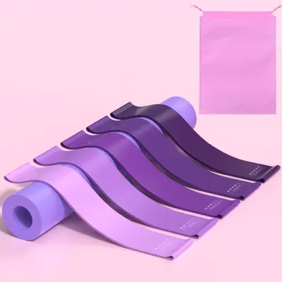 Resistance band yoga fitness, elastic ring - 7