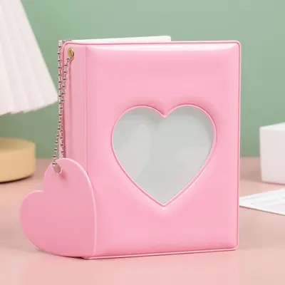Mirror PP Mini Instant Camera 3-Inch Photo Album for Star Cards and Tickets - 9