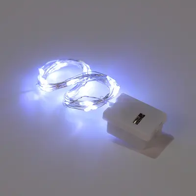 LED peri ışık dizisi, üç kademeli dimmer, bakır telli - 12
