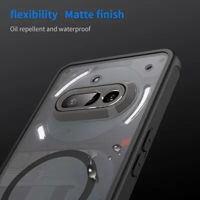 Samsung Z Fold 6 Hülle, Kohlefaser-Muster, magnetisches Laden kompatibel