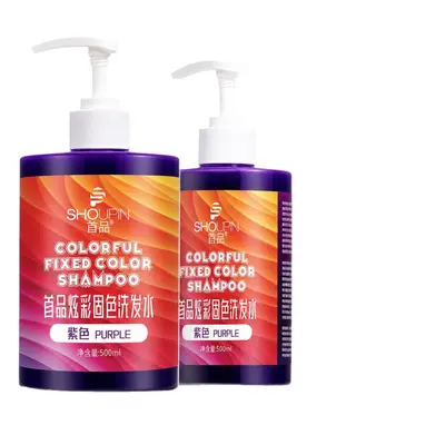 Farbschutz-Shampoo 500 ml zur Farbauffrischung, Grau - 6
