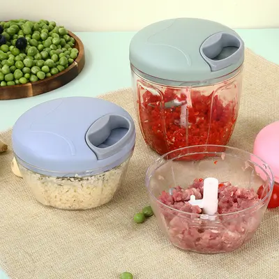 Garlic mincer, household garlic grinder, manual shrimp crusher, garlic grinder, vegetable chopper, garlic crusher, cross-border labeled vegetable cutter.