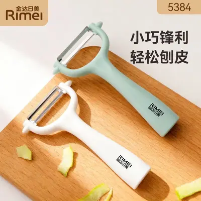 金达日美果蔬刨刀不锈钢削皮刀土豆刨子刨刀水果刀削皮器户外便携