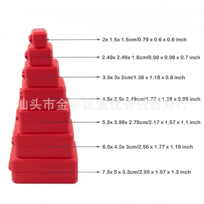 3D Baskılı Matryoshka Katlanabilir Saklama Kutusu, Sürpriz Yüzük Hediye Kutusu, Stres Oyun