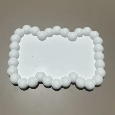 Plaster Decorative Storage Tray, INS Style, Nail and Jewelry Display - 11