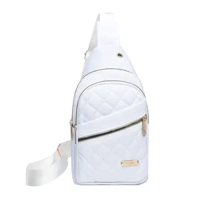 Women's Large Capacity Nylon Chest Bag with Shoulder Strap, Bicycle Bag - 7