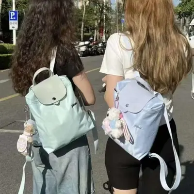Embroidered Nylon Backpack, 70th Anniversary Edition, Waterproof - 4