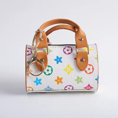 Mini Küçük Çanta Çapraz Askılı Alet Çanta Bilek Yastık Çanta Kulaklık Çanta Belge Çanta Şirin Para Çanta Keychain Çeşitli Amaçlı - 9