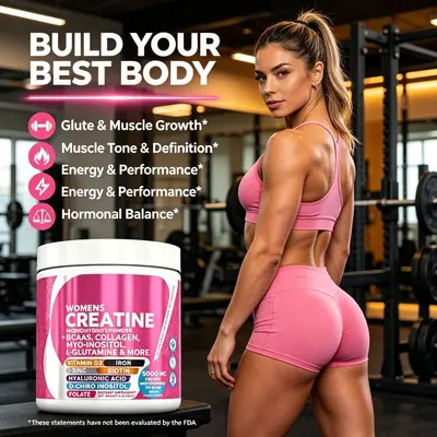 Women's creatine powder with collagen, biotin and hyaluronic acid - 2