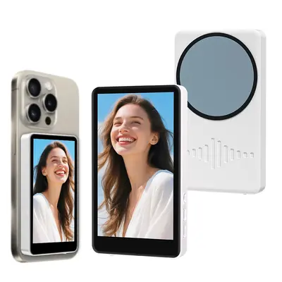 Phone Selfie Screen Projector for Live Streaming Rearview Mirror Display - 11