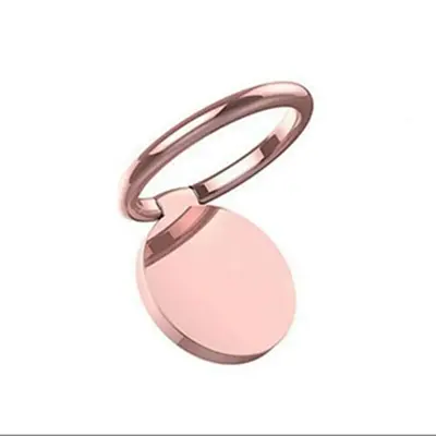 Runde Metall-Fingerring-Halterung 360° drehbarer Desktop-Lazy-Support-Halter mit Ringhalterung für Mobiltelefone, im Großhandel mit Logo individuell anpassbar. - 10