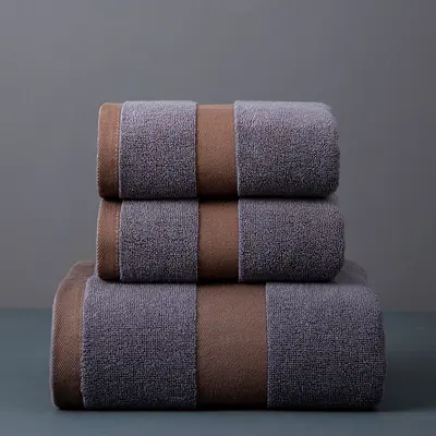Pure cotton bath towel thickened hotel luxury set