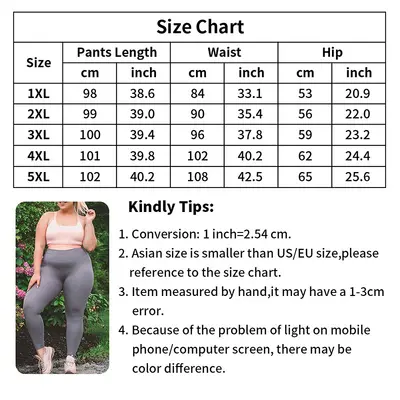 Plus Size High Waist Yoga Leggings, Nude Feel, Butt Lifting - 3