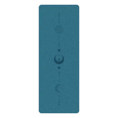 Natural Rubber Yoga Mat with PU Coir Surface, Non-Slip, 6mm - 9