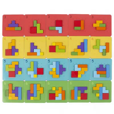 Logic Brain Teaser Puzzle Game for Children, Parent-Child Interaction - 5