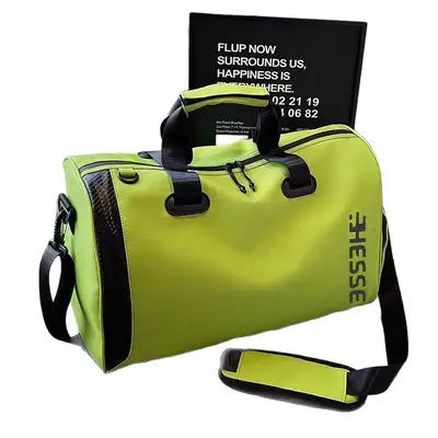 Short-distance travel bag, large-capacity travel carry-on bag for men and women, dry and wet separation, sports cycling