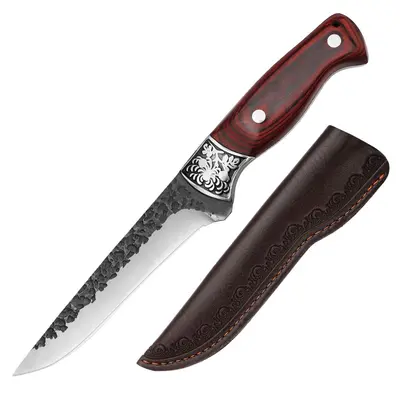 Yangjiang Metzgermesser-Set, handgeschmiedet, Hammerschlag - 11