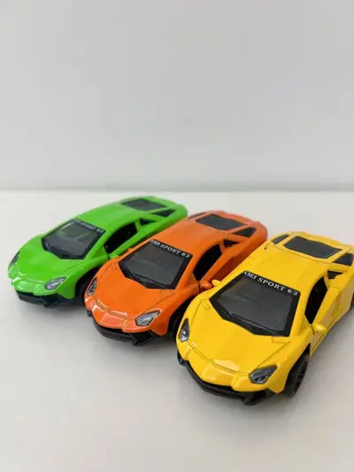 Alaşım Oyuncak Spor Araba, Çocuk Model Araç, Kapı Açılır, Geri Çekmeli Motor - 10