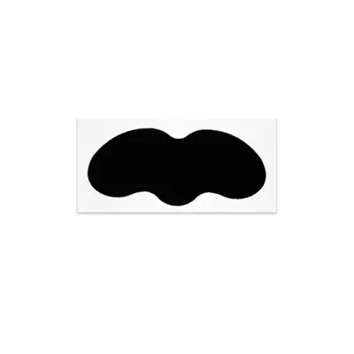 Blackhead Nose Strips Black-Gray, Single Piece - 6