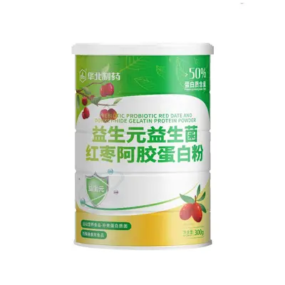 华北制药益生元益生菌红枣阿胶蛋白粉优质蛋白运动营养食品可贴牌