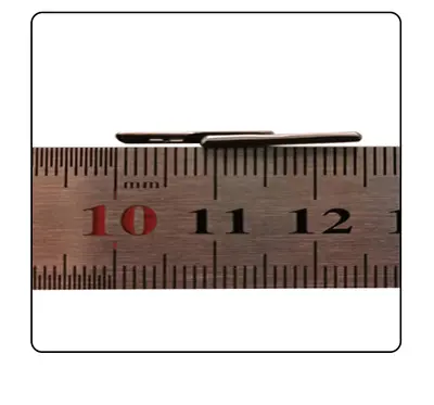 1.5mm Elastic Hang Tag String with Metal Barb Clasps at Both Ends - 8
