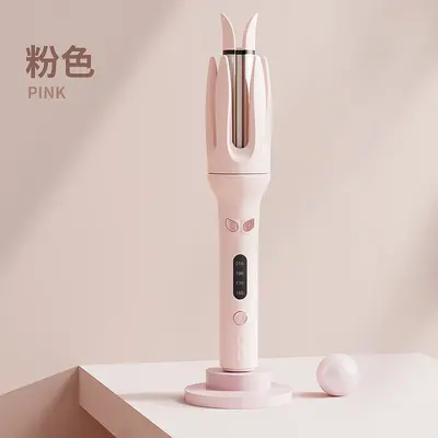 Fully Automatic Rotating Hair Curler with Large Waves and Negative Ion Technology - 11