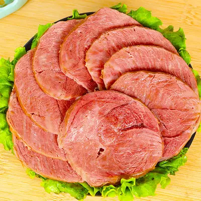 Hersteller Großhandel gekochte Soßen-Hirschfleisch 200g vakuumverpackt frisch gekocht saucenaromatisiert Eselshaut-gelatinierter Hirschfleisch