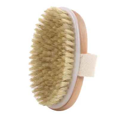 Amazon sınır ötesi domuzu kıl fırça masaj banyo fırçası el vücut fırçası banyo fırçası yuvarlak banyo fırçası Hemu banyo fırçası - 7