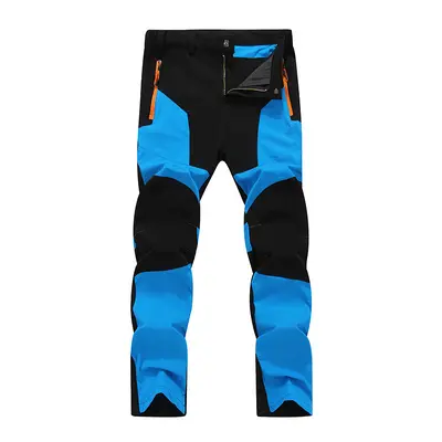 Erkek outdoor softshell dağcılık pantolonu, rüzgar ve su geçirmez, esnek - 2