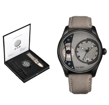 TOMI Watch Non-mechanical Simple Fashion Gift Box Business Men's Watch Manufacturer Drop Shipping Fashion Belt Men's Watch - 12