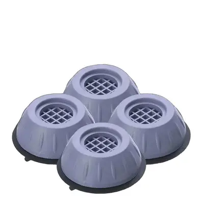 Washing machine foot pads, shock absorption