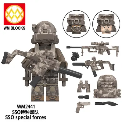 WM6147 Kinder-Bausteine-Minifiguren-Spielzeug