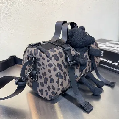 Knitted Crossbody Bag, Large Capacity, Personalizable - 2