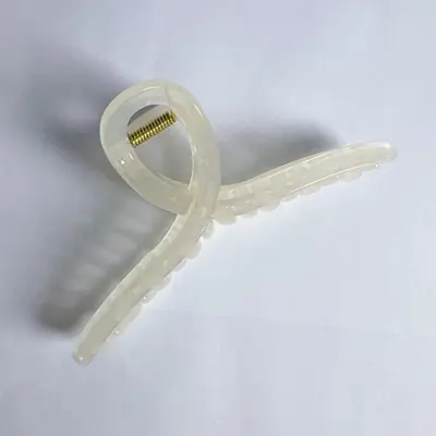 Große 13 cm Acryl-Haarspange aus hochwertigem Jelly in verschiedenen Farben für den Hinterkopf, Haiclip Haarspange Haarschmuck. - 11