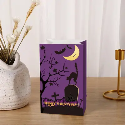 Halloween Personalized Kraft Paper Gift Bag - 11