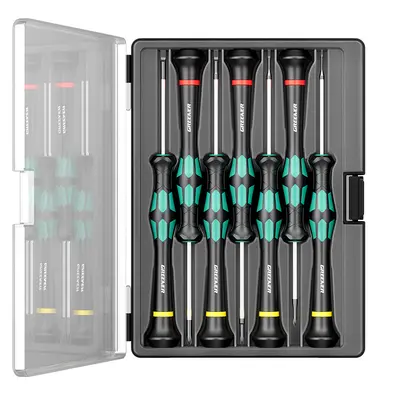 Precision screwdriver set, cross-shaped tips, for phones and watches - 6