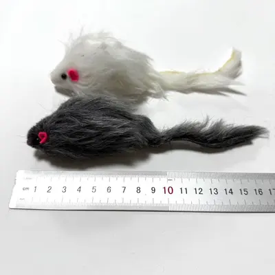 18cm Realistic Mouse Cat Toy - 4