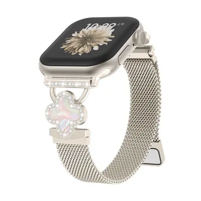 Metal Full Diamond Bracelet Strap for Apple Watch 1-9 - 12