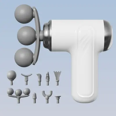 Mini fascia gun, 6-speed, portable massage device - 7