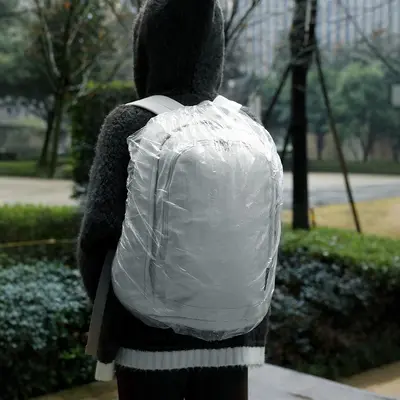 Disposable Backpack Rain Cover, Waterproof, Thickened