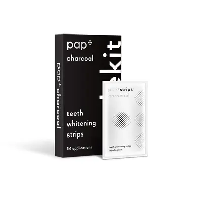 竹炭美白牙贴 活性炭牙贴 Teeth Whitening Strips美白牙贴