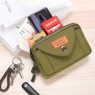 Men's Waist Bag, Multifunctional, Vertical, Portable - 3