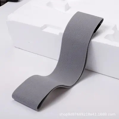 Elastik Bant Kalça Kaldırıcı Şekil Verici Örgü Bant Fitness Direnç Bandı Squat Antrenman Kalça Kaldırma Bandı Yoga Esneme Çekme Bandı