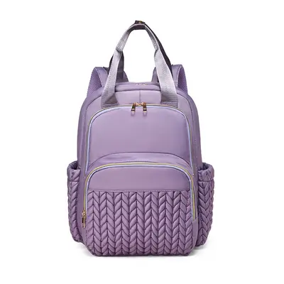 Mommy Bag Backpack, Large Capacity, Milk Bottle Compartment and Changing Pad - 8