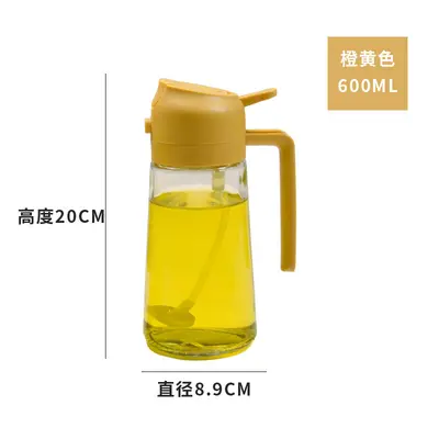 Glassprühflasche für Küchenöl, breites Ölbehälter, Druckölbehälter für Grillen und Kochen. - 11