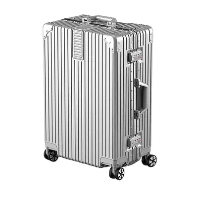 Aluminum Frame Student Suitcase, Universal Wheels, Combination Lock - 5